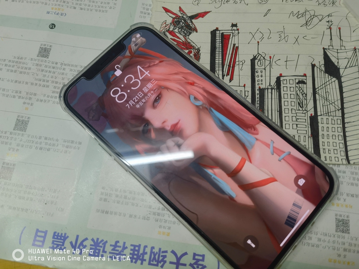 iPhone12Promax 美版银色有锁...