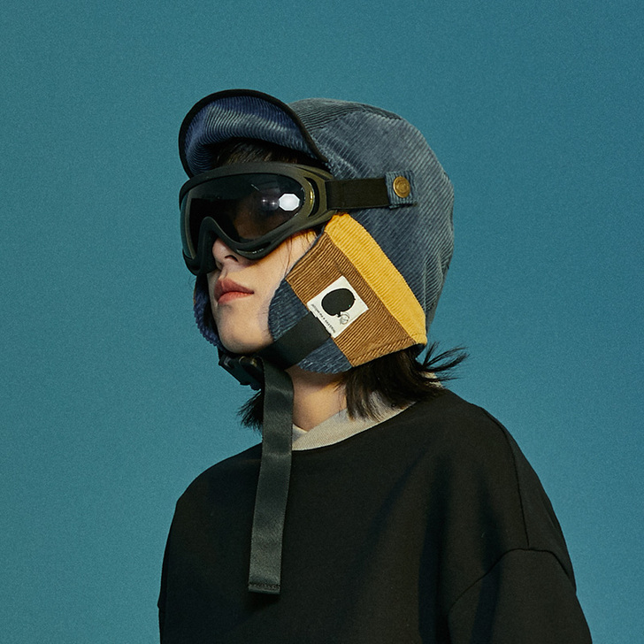 octopusme原创设计新款撞色复古防风...