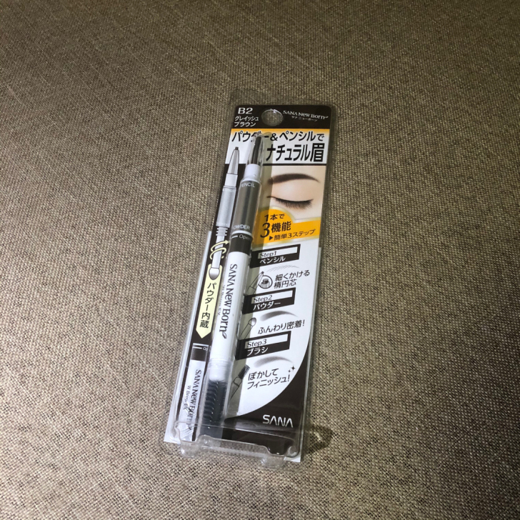 sana莎娜三合一眉笔眉粉 灰棕色 全新 ...
