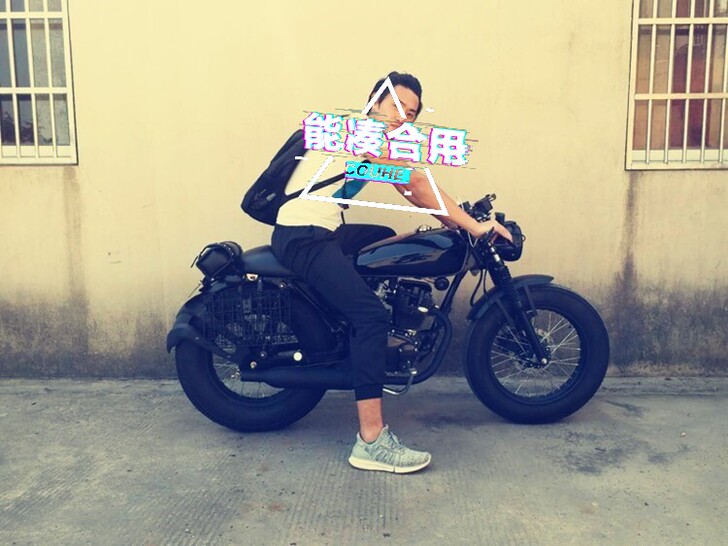 复古摩托 200cc 发动机宗申200风冷