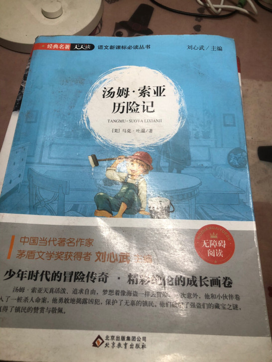 经典名著天天读历险记。