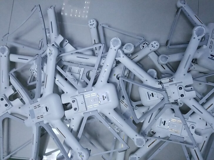 小米无人机脚架 机壳 电机 云台