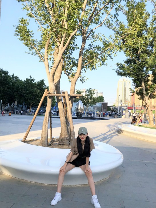 豆绿色韩版棒球帽遮阳帽鸭舌帽