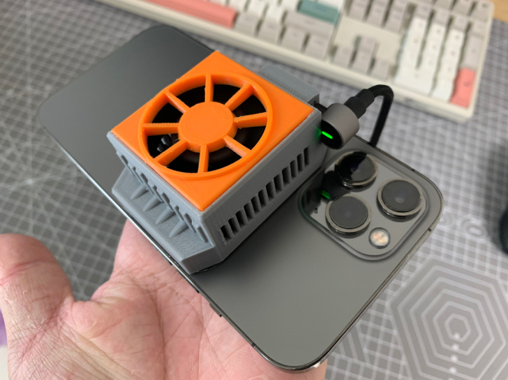 冰封侠Z5小刚炮DIY半导体制冷手机散热器...