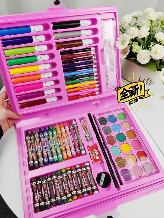 全新转让，19.9元一套98件套，绘画工具...