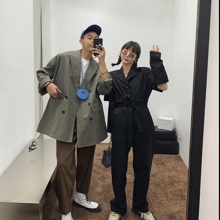 求购mona工装连体裤女春