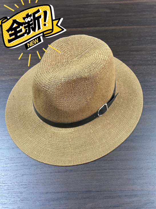25元/2顶全新男士帽子亚麻透气遮阳帽夏天...
