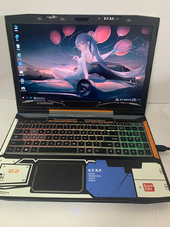 出售一台机械师笔记本,外观很帅,机械师!游...