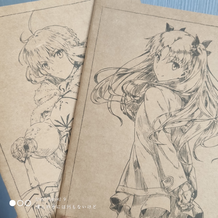 fate封面素描本