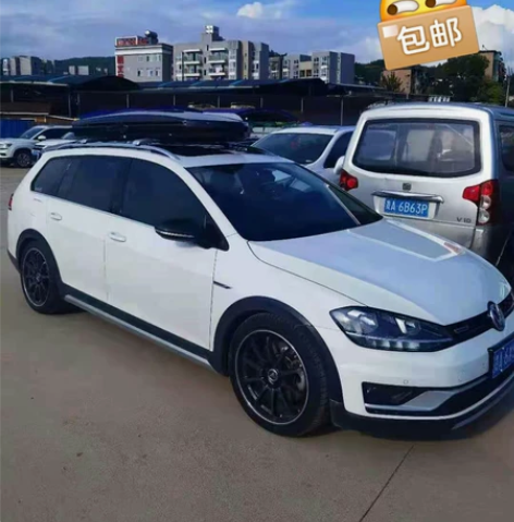 大众高尔夫旅行版车顶行李箱汽车车载旅行箱超...