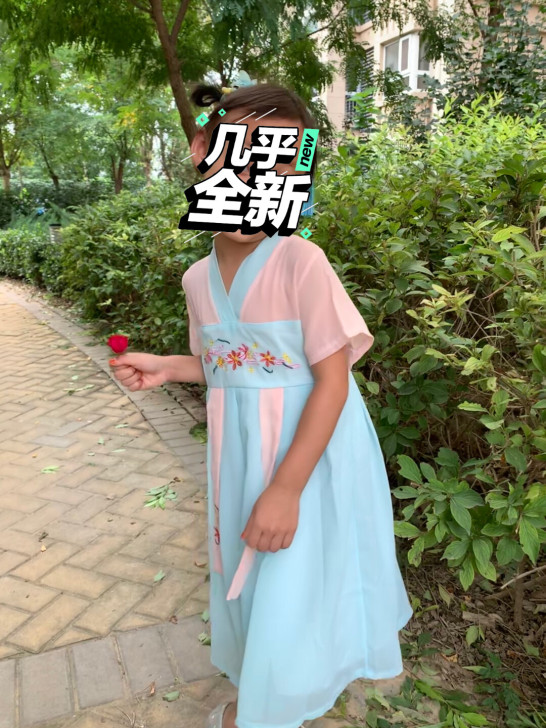 汉服120码适合身高110左右的宝宝穿，淘...