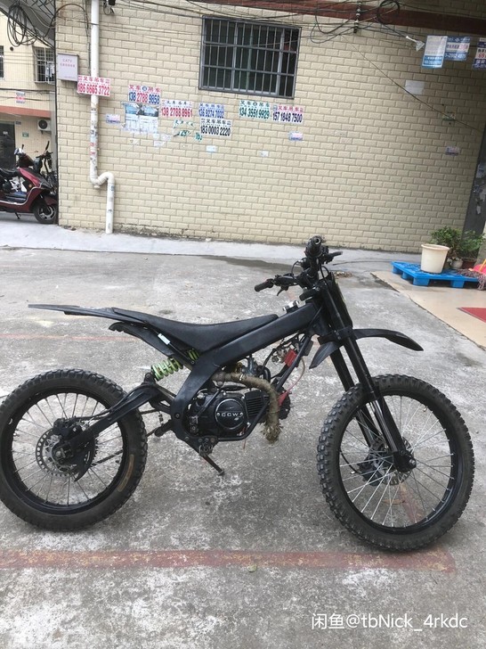 出口欧美的速降越野CCW的FXX125攀爬...