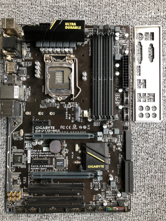 技嘉gigabyte GA 170 HD3...