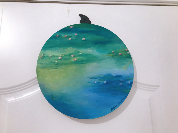 纯手绘油画-油画布-油画颜料绘制-无框