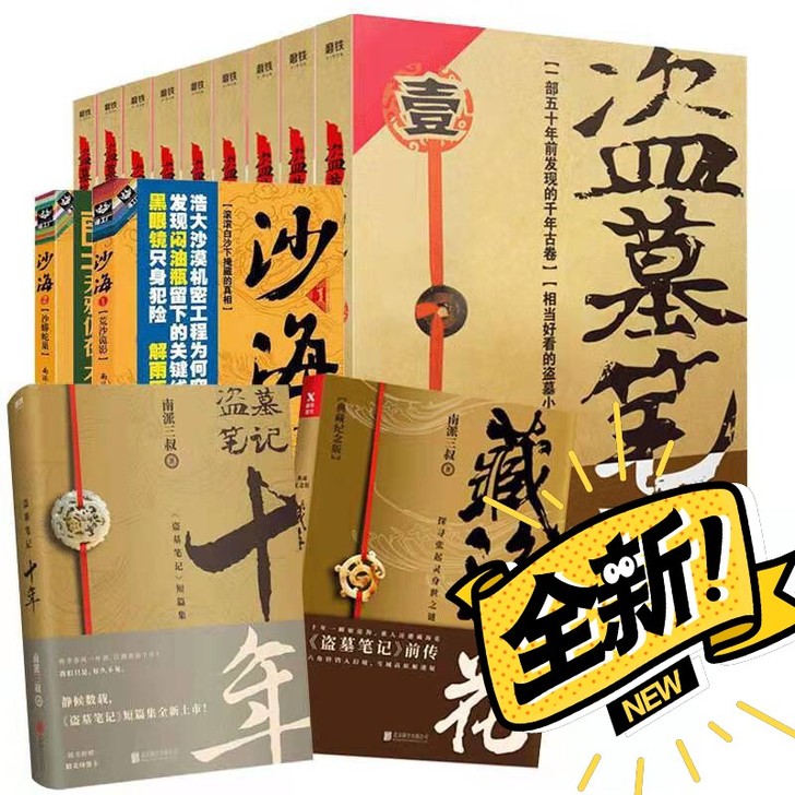 全十三册盗墓笔记沙海藏海花十年