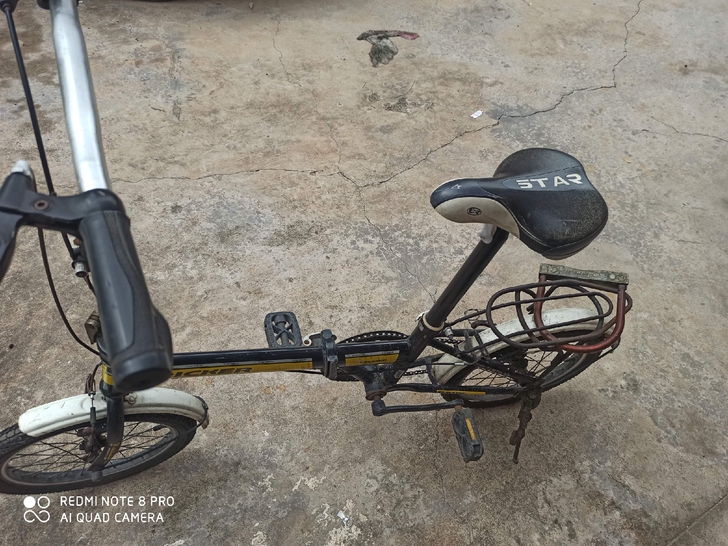 折叠自行车用了年半闲置了，以当时六分一价钱...