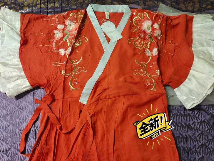 全套池夏湘琬晋襦半袖汉服花朝记顾陵光晋襦南...