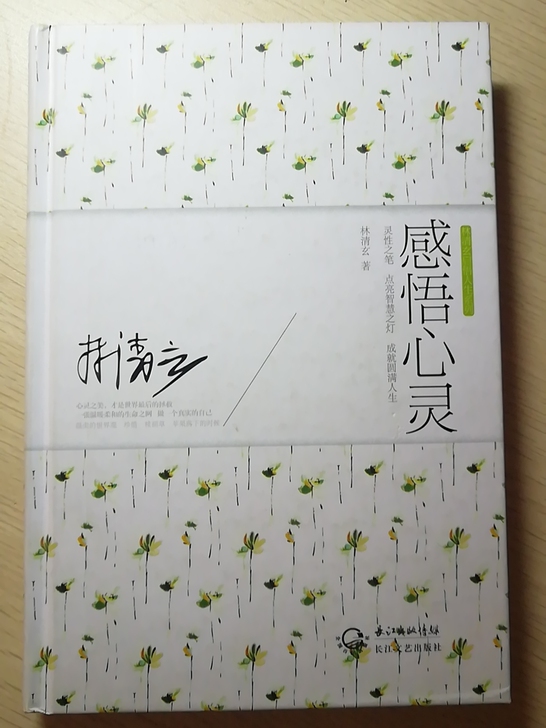 林清玄《感悟心灵》，有小部分勾画，如图三