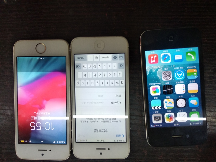 苹果5s 苹果4s 苹果5 苹果5s九成新...