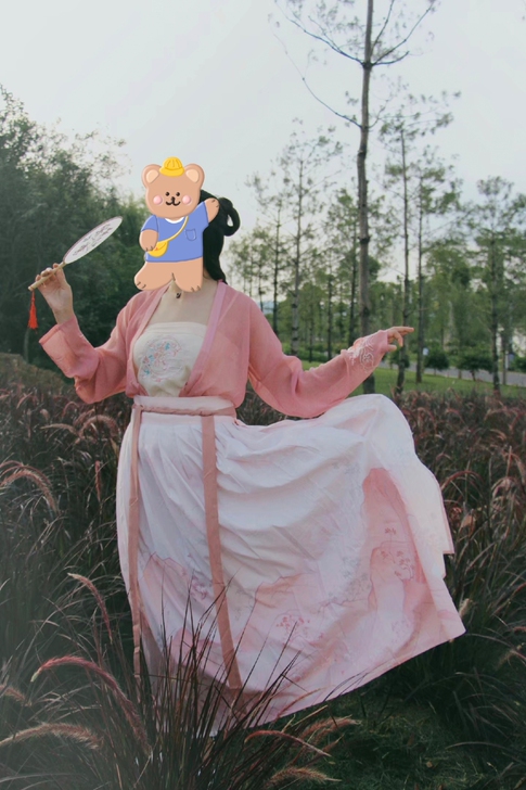 【520价】汉尚华莲立春传统汉服女刺绣对襟...