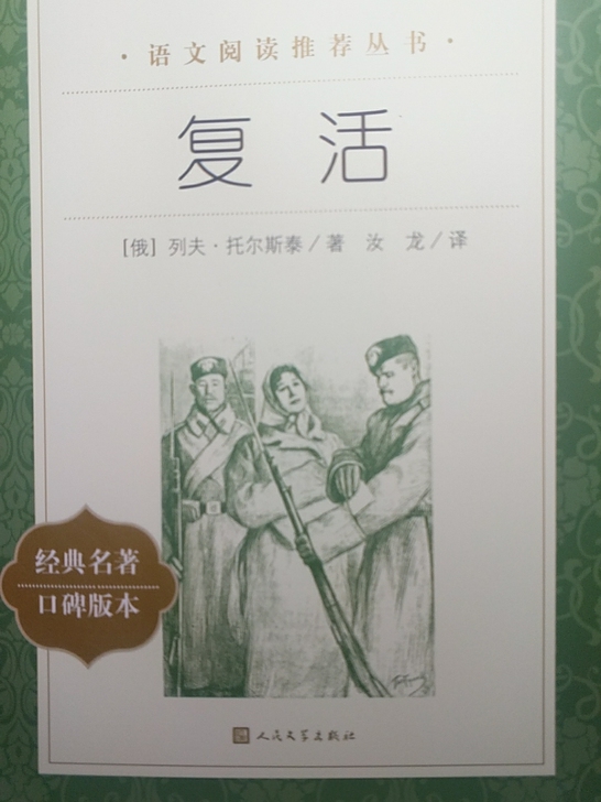 复活，高中必读，和孩子买重了一本，现同城转...
