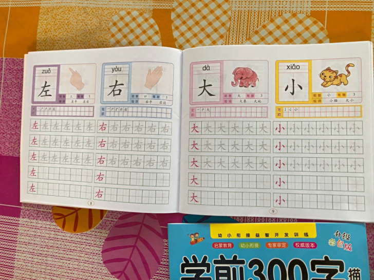 学前300字，为1年级做准备！