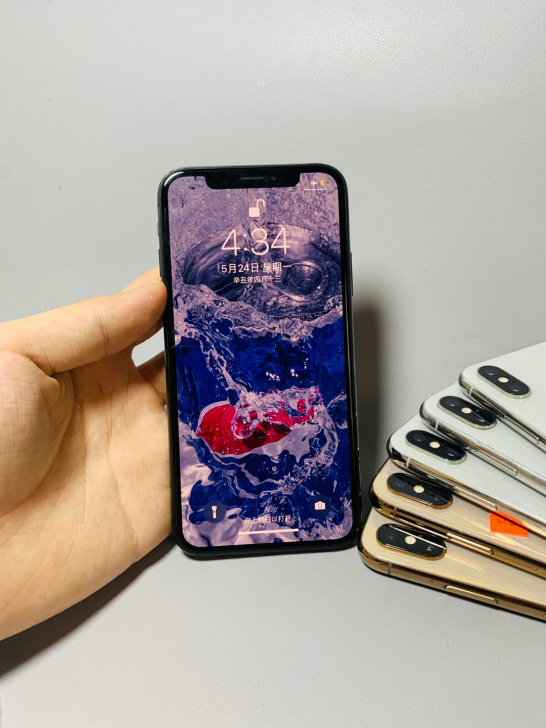 女生一手iPhone Xs Max 256...