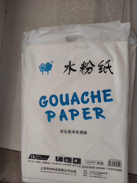 色彩素描纸 4k  刚上大学的时候买的  ...