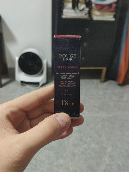 保真 dior851口红 朋友送的 色号不...