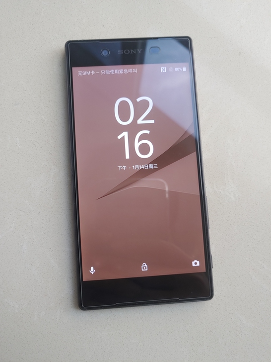 索尼z5手机，日版刷港版