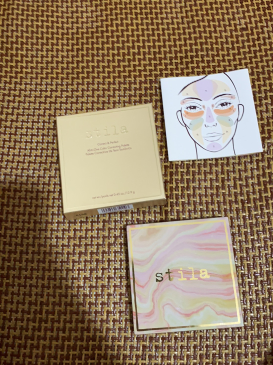 Stila遮瑕调色盘，适合干皮，本人调色无...