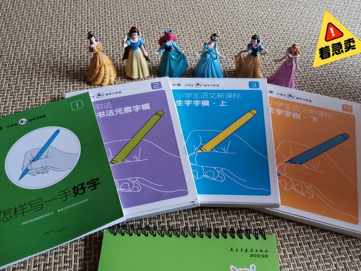 小学生字帖，练字神器，送六个小公主，闲鱼商...