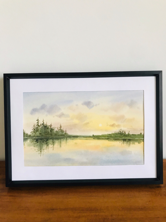 水彩画 风景画