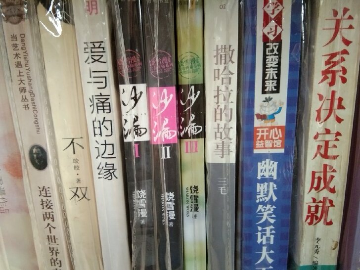 出图中书 饶雪漫三毛