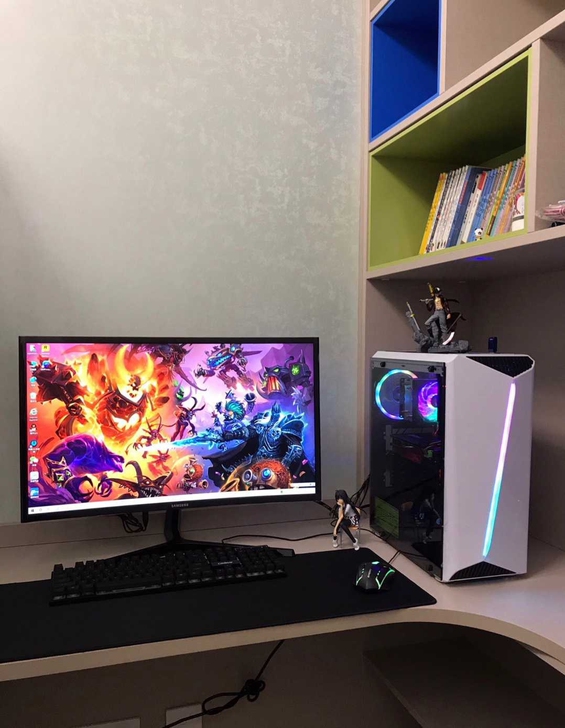 本人急转高配电脑。台式电脑主机，鲁大师跑分...