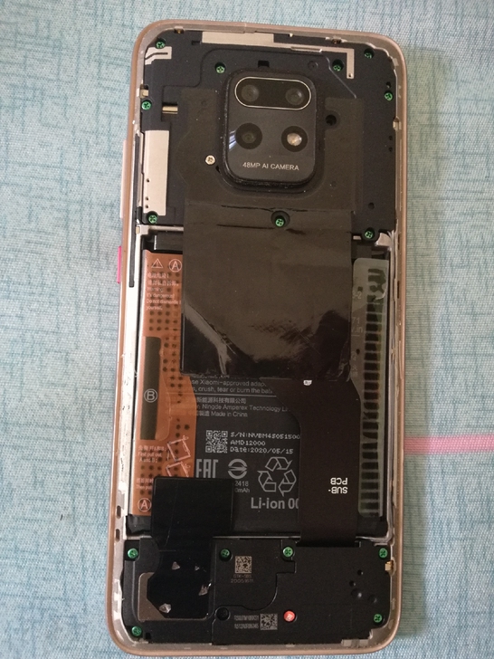 小米，红米10X     5G网  尸体机
