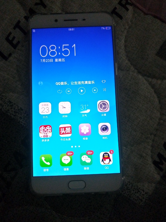 闲置OPPO r 9s plus 4+64...