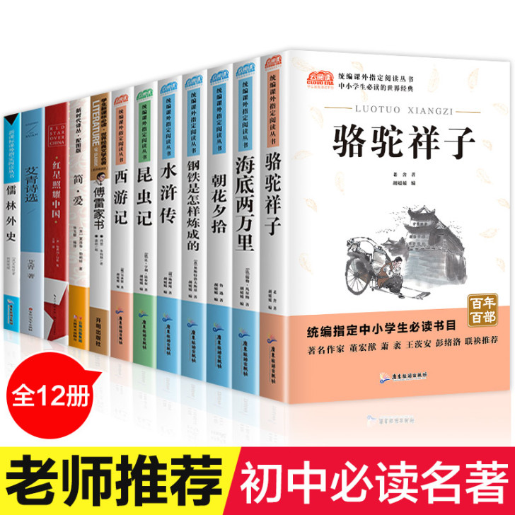 初中名著5元一本