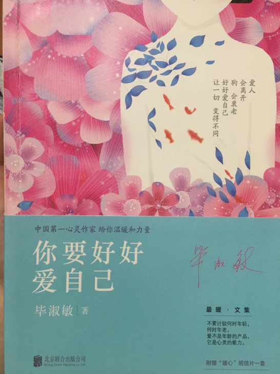 《你要好好爱自己》毕淑敏，99新，闲置转卖。