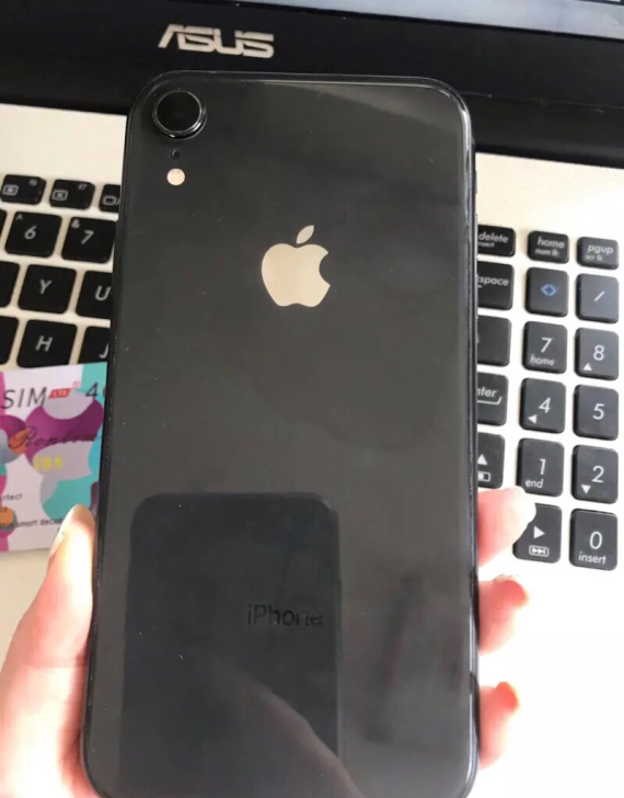 iPhoneXR黑色128G国行苹果xr自...