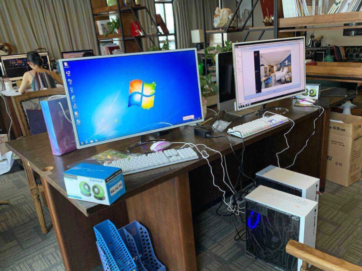 个人电脑处理 公司结业办公台式电脑主机 二...