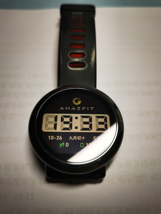 华米A1602 用了一年半改用佳明