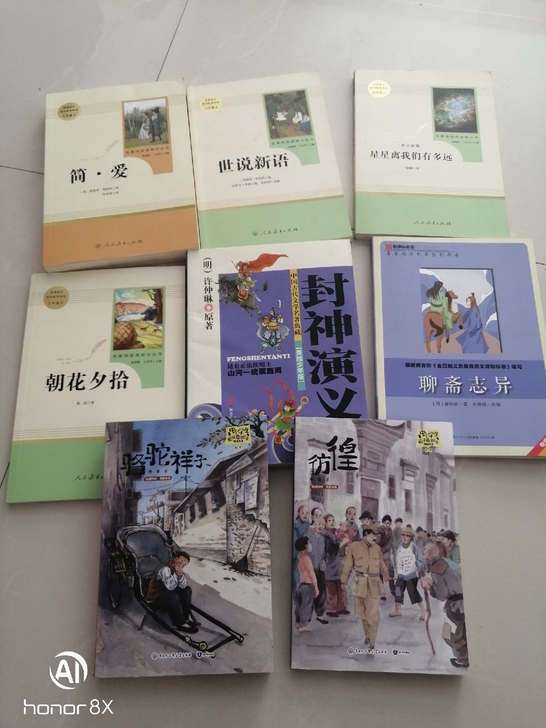 人教版初中生必读名著