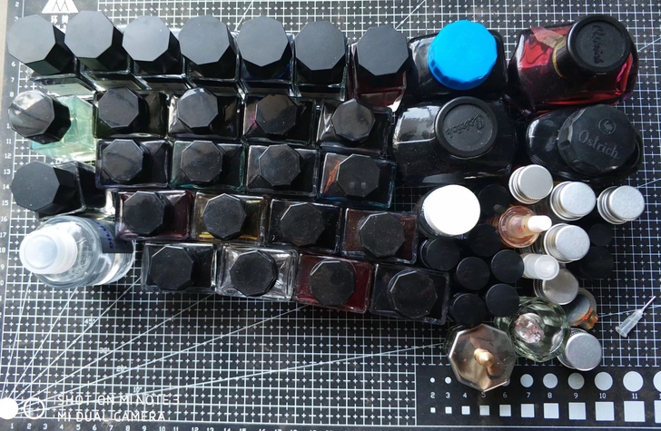 墨水，，，我爸爸问我这么多是要喝嘛，所以，...