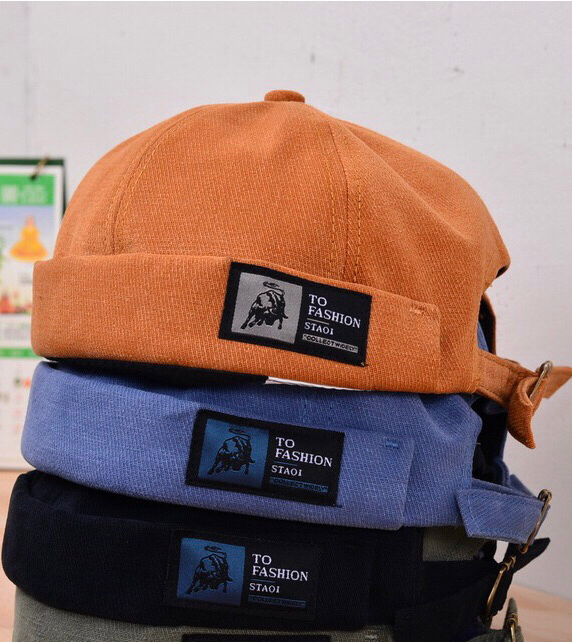 雅痞个性瓜皮帽，男女均适合。留头发的尴尬期...