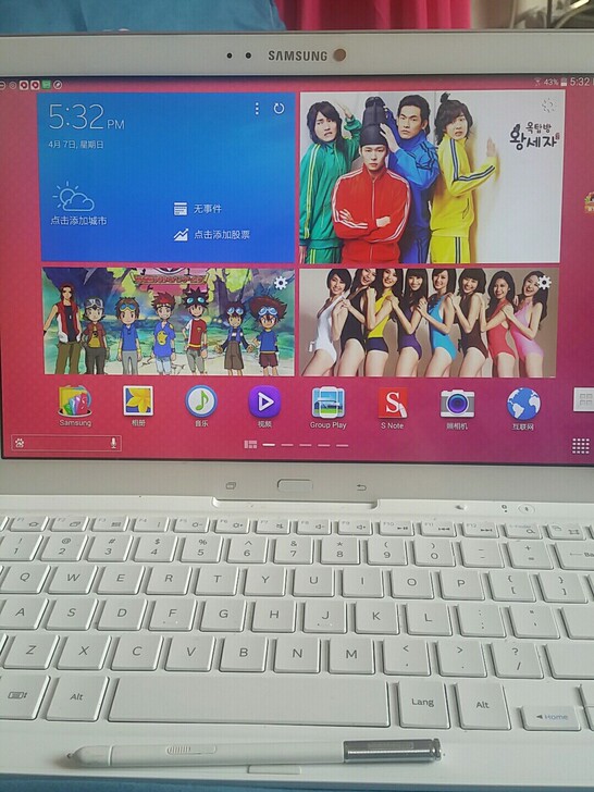 三星note pro12寸平板电脑p900...