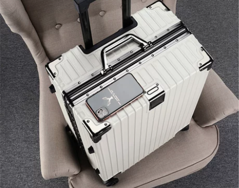 行李箱结实耐用铝框拉杆箱密码箱万向轮24女...