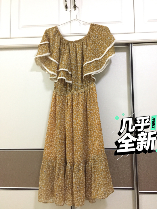 roem，罗燕，moco，雪纺连衣裙，穿上...