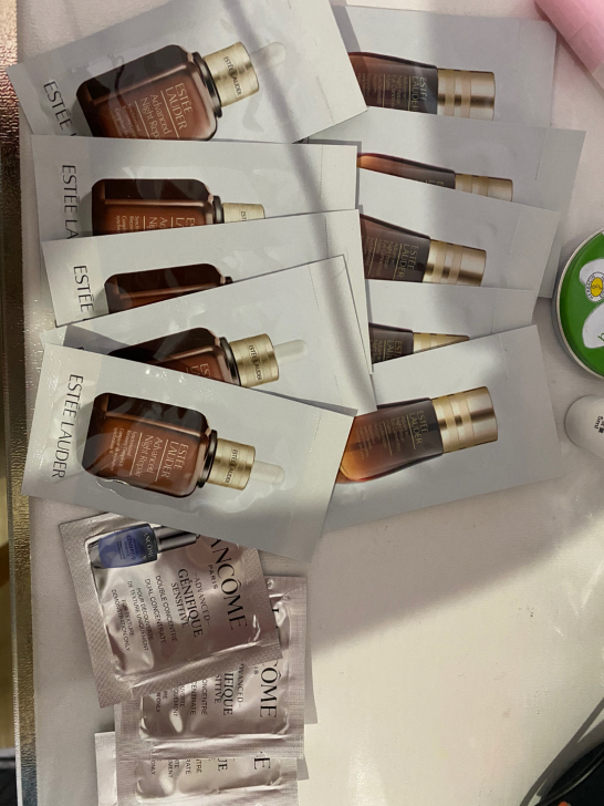 雅斯兰黛 小样，小棕瓶小棕精华 打包出，6...