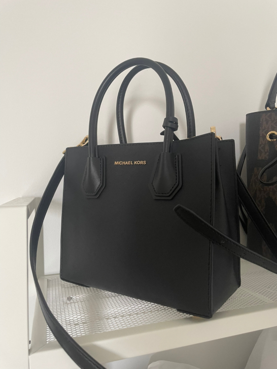 MICHAEL KORS MK黑色金锁ME...